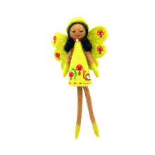 Load image into Gallery viewer, Fern Fairy Felt Ornament - Flower