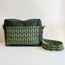 Load image into Gallery viewer, Small Crossbody - Retro Prints - Camera Bag Crossbody : Black