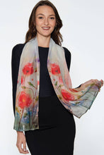 Load image into Gallery viewer, Aloka Scarf - Turquoise & Orchid