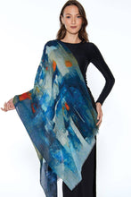 Load image into Gallery viewer, Amiya Fine Wool Shawls: Red Multi Patchwork