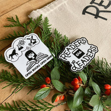 Load image into Gallery viewer, Vinyl Stickers - "Readers Are Leaders"
