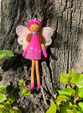 Load image into Gallery viewer, Saffron Fairy Felt Ornament - Butterfly