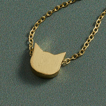 Load image into Gallery viewer, Dainty Cat Necklace