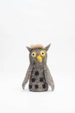 Load image into Gallery viewer, Owl Finger Puppet