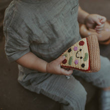 Load image into Gallery viewer, Pretend Play Food Rattle - Pizza Slice
