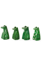 Load image into Gallery viewer, Googley Green Soapstone Frogs
