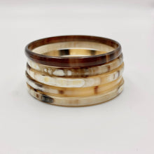 Load image into Gallery viewer, Horn Bangle - Thin
