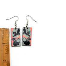 Load image into Gallery viewer, Atomic Cats Mid Century Style Dangle Earrings - Assorted