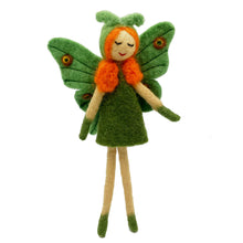 Load image into Gallery viewer, Luna Moth Fairy Ornament: Clementine