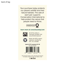 Load image into Gallery viewer, Socks that Protect Elephants - Small (Green Elephants)