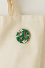 Load image into Gallery viewer, Bala Mani Beaded Peace Brooch Pin - Handmade