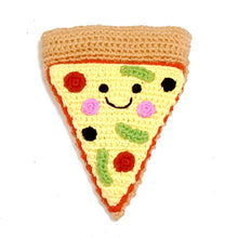 Load image into Gallery viewer, Pretend Play Food Rattle - Pizza Slice