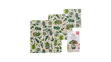 Load image into Gallery viewer, Bees Wrap Reusable Beeswax Food Wraps 3 Pack - Herb Garden