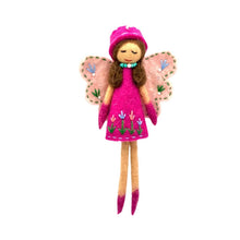 Load image into Gallery viewer, Meadow Fairy Felt Ornament - Woodlands