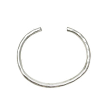 Load image into Gallery viewer, Textured Twig Cuff - Silver
