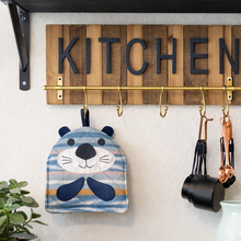 Load image into Gallery viewer, Sea Otter Pot Holder and Trivet