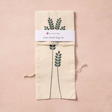 Load image into Gallery viewer, Linen Bread Bag Set