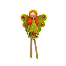 Load image into Gallery viewer, Clementine Fairy Felt Ornament - Woodlands
