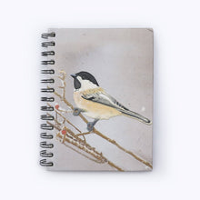 Load image into Gallery viewer, Large Notebook - Chickadee Design