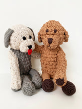 Load image into Gallery viewer, Plush Sheepadoodle Dog - Kids Toy (Rattle)