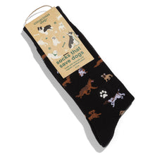Load image into Gallery viewer, Socks that Save Dogs - Small (Paw Parade)