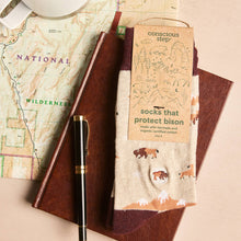 Load image into Gallery viewer, Socks that Protect Bison - Small