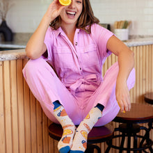 Load image into Gallery viewer, Socks that Plant Trees - Medium (Oranges)