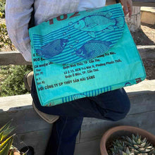 Load image into Gallery viewer, Kiwi/Green Messenger Bag