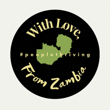 Load image into Gallery viewer, With Love, From Zambia Sticker