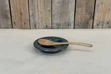 Load image into Gallery viewer, Black Ceramic Small Dish (Spoon Rest)