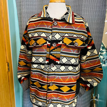 Load image into Gallery viewer, Andes Unisex Geometric Jacket with Buttons