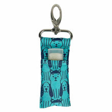 Load image into Gallery viewer, Lip Balm Bag - Dog Print: Black Dogs