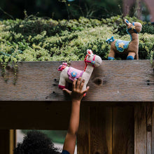 Load image into Gallery viewer, Horse Plush Toy – Handmade Organic Cotton Soft Toy : Blue