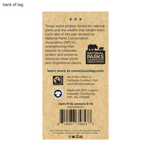 Load image into Gallery viewer, Socks that Protect National Parks - Medium (Green Campers)