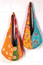 Load image into Gallery viewer, Kantha Sari Tote Bag