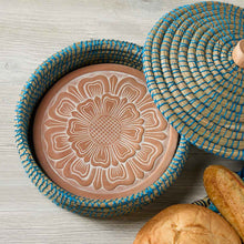 Load image into Gallery viewer, Zinnia Lidded Breadwarmer