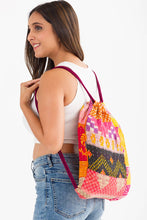 Load image into Gallery viewer, Kantha Patchwork Backpack