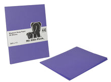 Load image into Gallery viewer, Mr. Ellie Pooh Elephant Dung Paper 8.5 x 11 24-Sheets Pack: Medium Blue