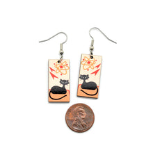 Load image into Gallery viewer, Atomic Cats Mid Century Style Dangle Earrings - Assorted