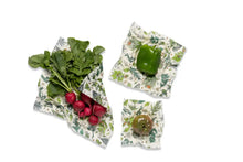 Load image into Gallery viewer, Bees Wrap Reusable Beeswax Food Wraps 3 Pack - Herb Garden