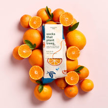 Load image into Gallery viewer, Socks that Plant Trees - Medium (Oranges)