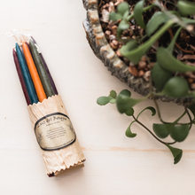 Load image into Gallery viewer, Set of 10 Hand-Dipped Myrtle Wax Candles