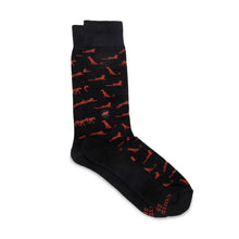 Load image into Gallery viewer, Socks that Protect Cheetahs - Small (Black Cheetahs)