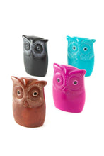 Load image into Gallery viewer, Miniature Soapstone Wise Owls