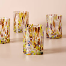 Load image into Gallery viewer, Confetti Cheena Glass Tumbler - 8 oz