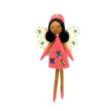 Load image into Gallery viewer, Fern Fairy Felt Ornament - Flower