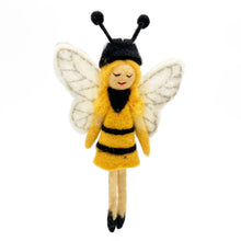 Load image into Gallery viewer, Bumblebee Fairy Ornament: Saffron