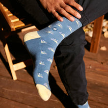 Load image into Gallery viewer, Socks that Support Mental Health - Small (Rising Suns)