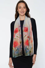 Load image into Gallery viewer, Aloka Scarf - Turquoise & Orchid