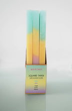 Load image into Gallery viewer, Square Taper Candlestick - Multi-Scented *Desert Blossom, Oceans, Night Blossom* (Set of 2)